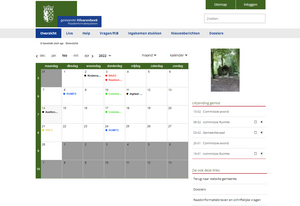 Screenshot 2 website Gemeente Hilvarenbeek